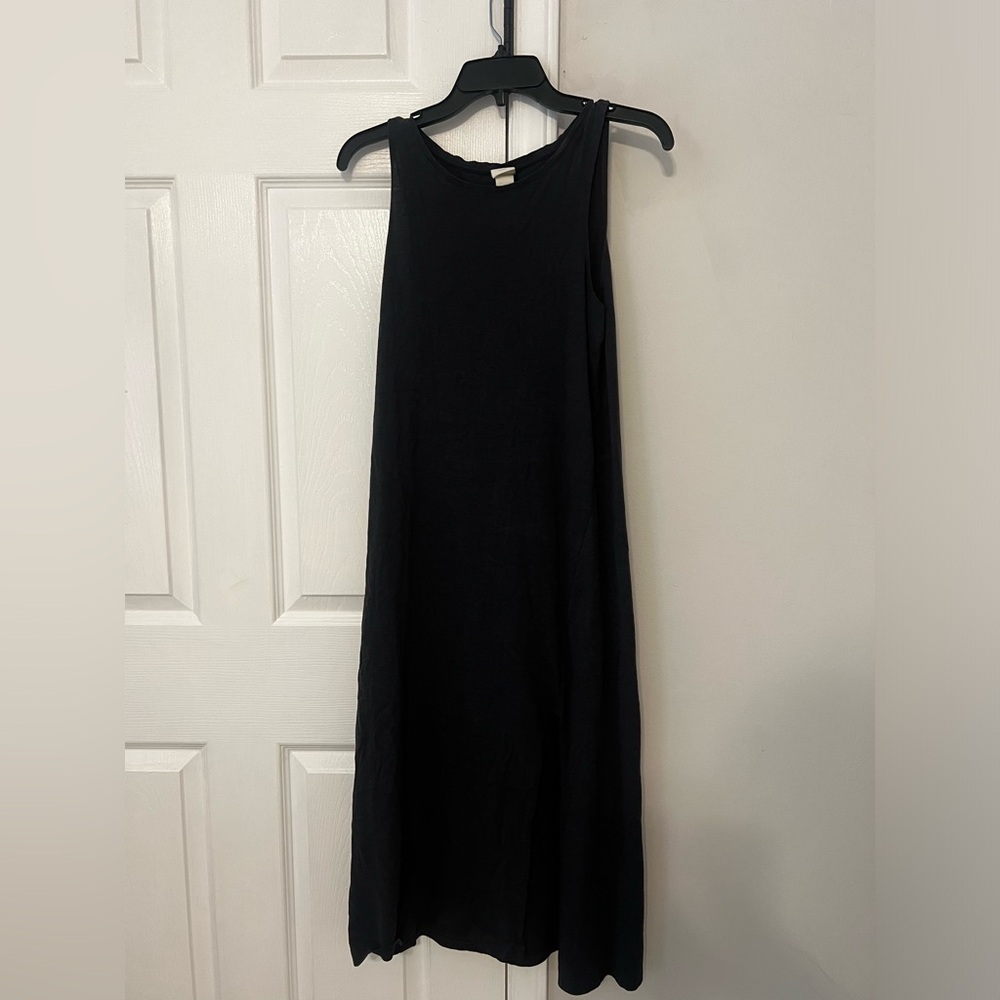 Black T shirt dress